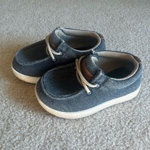 Stylish Navy and Brown Loafers